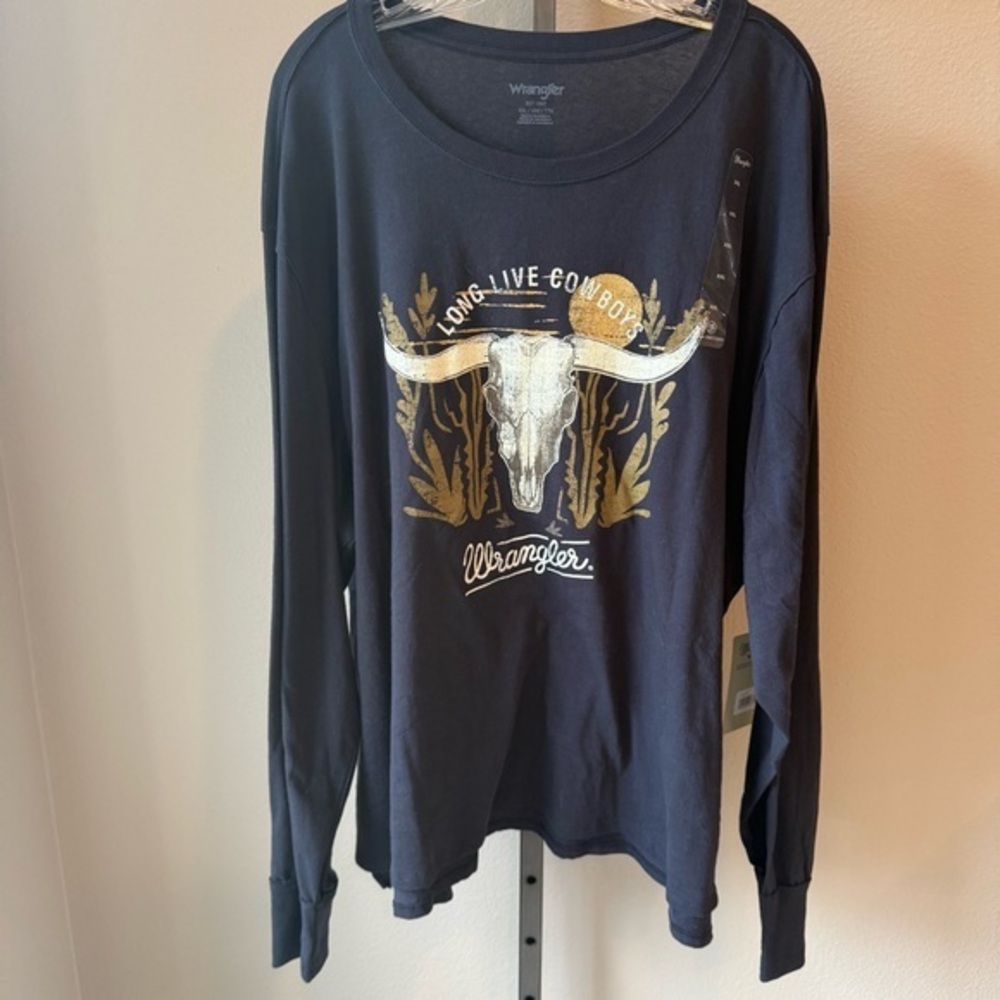 NWT Retro Wrangler women’s long sleeve Tshirt size XXL